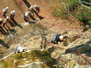 Iniciación a la escalada en Charente